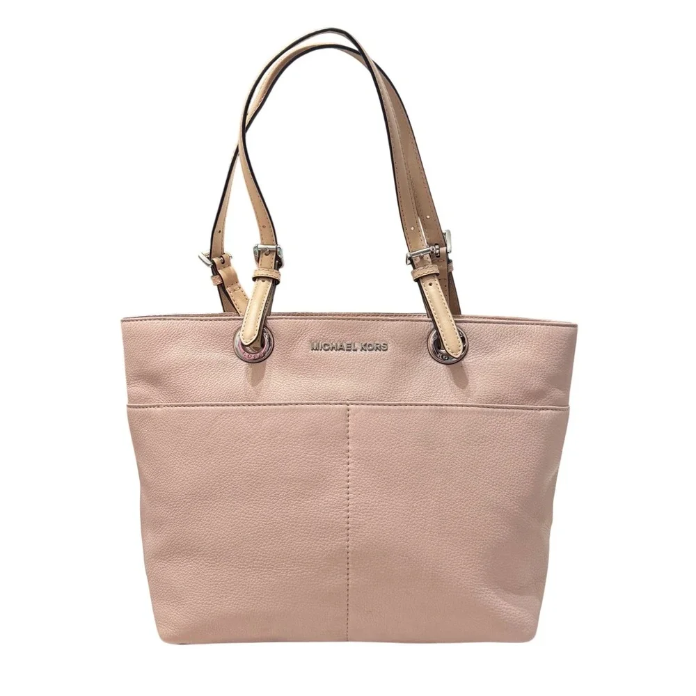 Michael Kors Bedford Tote Bag Medium‎ Pink Leather Shoulder Bag